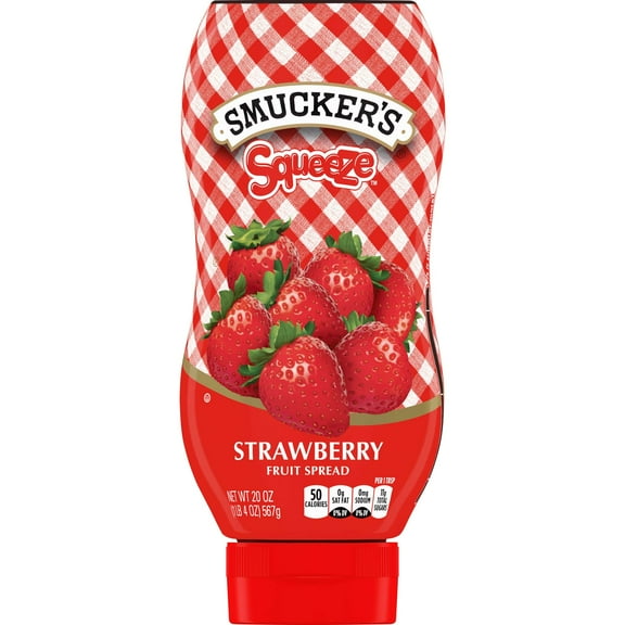 Smucker,S Strawberry Squeezable Fruit Spread, 20 Ounces
