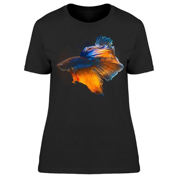 Gorgeous Tail On Siamese Betta T-Shirt Women -Image by Shutterstock, Female XX-Large