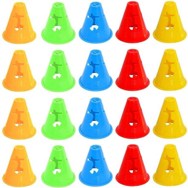 Marcado De 8Cm, Sombreros De Slalom, Conos De Patinaje Sobre Ruedas Multifuncionales, Pila De Patinaje Sobre Ruedas Eigraketly OD012928-00