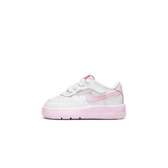 NIKE TODDLER Force 1 Low Easyon TD "LIGHT PINK" FN0236 100 FN0236 100 from Stadium Goods