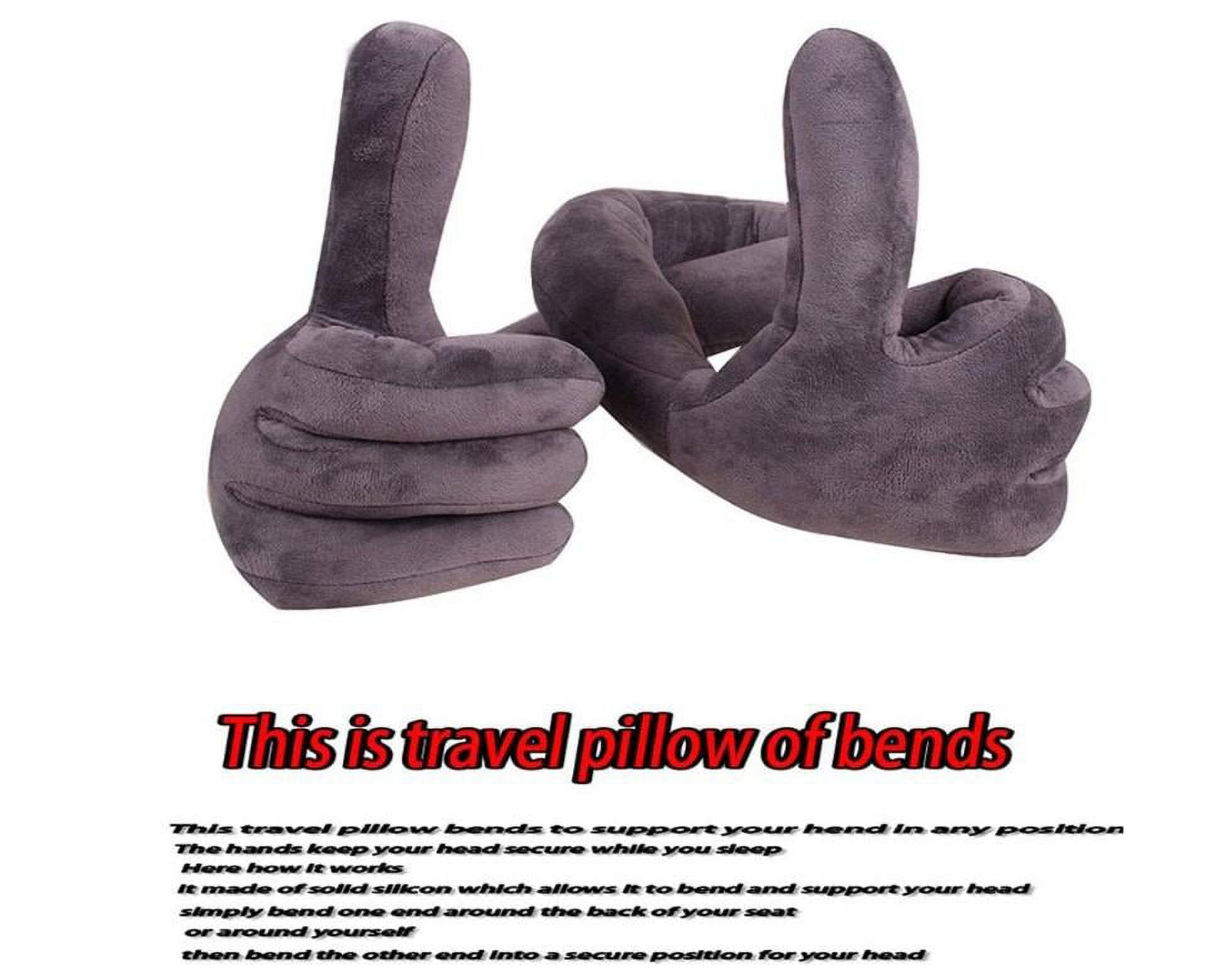 This Travel Pillow Supports your Head in any Position 