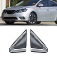 thumbnail image 2 of Triangle Exterior Rear View Mirror Cover Corner Side Window Corner Molding Fender Trim For Nissan Sentra 2013-2019 96319-3SG0A Only 1 Right, 2 of 6