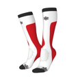 thumbnail image 2 of Haiem HOHOHO Christmas Socks, Funny Novelty Crazy Design Cotton Socks Sports Socks Knee High Socks For Men, Women,1Pairs - Gift For Working Friends, 2 of 8