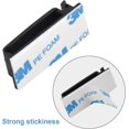 thumbnail image 3 of 50pcs Black Adhesive Cable Clips, Cable Tidy, Electrical Wire Organizer Cable Management, 3 of 5