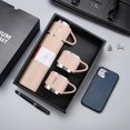 thumbnail image 4 of Juego de Tazas Acero Inoxidable 304 Cgtredaw Rosa Regalo Negocios Portátiles Con Tres Tapas para Hombres Y Mujeres, 4 of 9