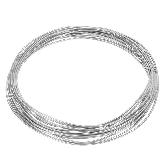 Stainless Steel Tubing Coil, 1/8" OD x 49 ft Industrial 304 Stainless Steel Tube, Welded Steel Tubing, Silver Tone