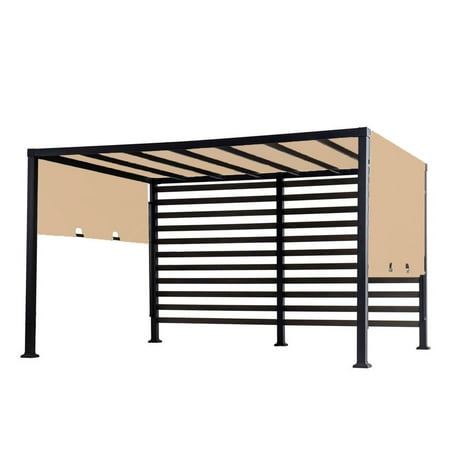 Garden Winds Replacement Canopy Top Cover Compatible with The Sandy Pergola - Riplock 500