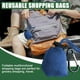 thumbnail image 4 of Bolsas de Supermercado Plegables, Reutilizables, Impermeables, de Gran Capacidad, con , Lavables A Máquina, 4 of 5