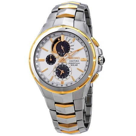 seiko men's coutura solar perpetual chronograph
