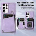 thumbnail image 4 of Funda trasera con cremallera para Samsung Galaxy S22 Ultra 5g, 4 of 5