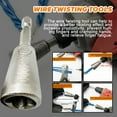 thumbnail image 4 of Electrical Wire Twister Tool for Drill,Wire Nut Twister,Spin Twisting Wire Connector Socket,Wire Terminals Power Tool for Power Drill Drivers, 4 of 8