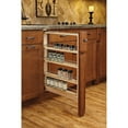 thumbnail image 3 of Rev-A-Shelf 432-BFBBSC-3C 3" Cabinet Filler Pull-Out Organizer Spice Rack, 3 of 11