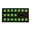 Vert Neon, variante sur Ensemble de 18 touches en caoutchouc Tai-Hao Texture Diamant Compatible avec Cherry MX et Claviers Mécaniques Comprend Outil d’Extraction, Orange Neon