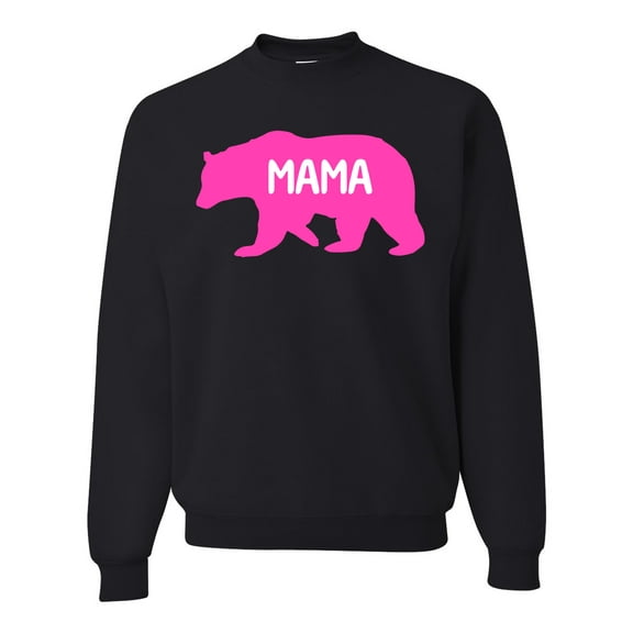 Wild Bobby Mama Bear Girl Mom Unisex Crewneck Sweatshirt