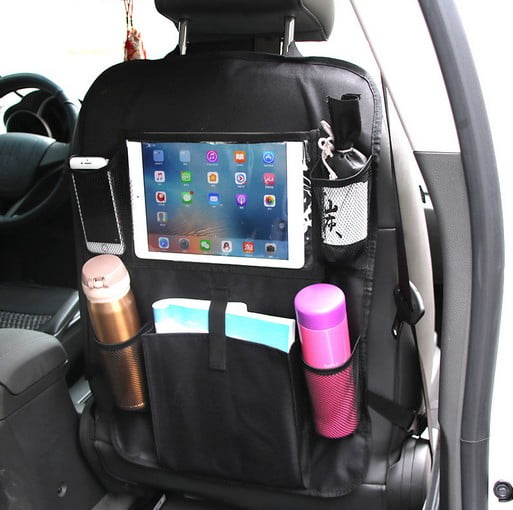 Also for Law Enforcement/Police/Patrol Bag Storage for Laptop/iPad/Office Supplies & More Lusso Gear Car Front Seat Organizer Mobile/Car Office Organizer Strong & Durable Fits Any Car/Truck