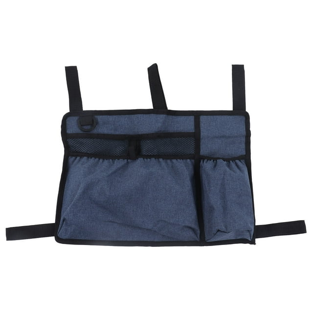 Walker Storage Bag, PVC Waterproof Coating Walker Bag For Water Cups Blue