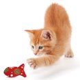 thumbnail image 3 of 2PCS Cat Toy Mouse Pattern Bite Resistant Catnip Toy Cat Bite Toy for Christmas, 3 of 10