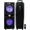 thumbnail image 2 of MR DJ VEGAS Double 15" Bluetooth Speaker Professional Dual 15" 3-Way Full-Range Powered/Active DJ PA Multipurpose Live Sound Bluetooth Loudspeaker, 2 of 6
