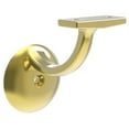 thumbnail image 5 of Hickory Hardware H078453 3-3/16" Projection Hand Rail Bracket - Nickel, 5 of 7