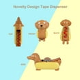 thumbnail image 4 of Hotdog Mini Tape Dispenser Hotdog Style, The Tastiest Way to Stick Things Together, Mini Animal Stationery for Home Office, Cute and Funny Desk Supplies Gift for Adults, 4 of 7