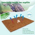 thumbnail image 2 of Tapete para reptiles Estera de fibra de coco natural Tortuga Lagarto Estera, 3 piezas Revestimiento de terrario para mascotas, Adecuado para Lagarto Serpiente Camaleón Gecko Tortuga Ropa de cama Estera Suministros para reptiles ACTIVE Biensenido a ACTIVE, 2 of 3