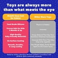 thumbnail image 5 of Mobi Woblii Platinum Activity Toy - Montessori Toys for 3 Month Old and Up, Sensory Ball Toy for Babies & Toddlers, Teething Toy Made with Food Grade Silicone, BPA and Phthalate Free - Pack of 1, 5 of 7