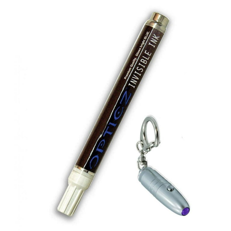 Invisible Ink Pen with UV Led Light - LPFZ479 - IdeaStage Promotional  Products