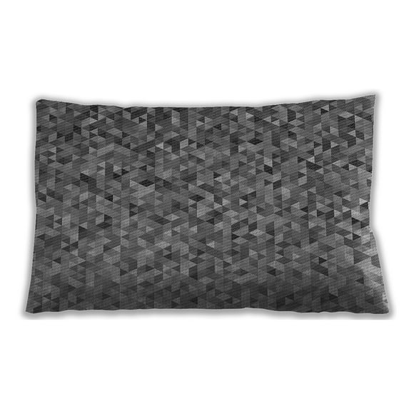 Ahgly Company Indoor Rectangular Contemporary Lumbar Throw Pillow, 13 inch by 19 inch