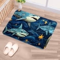 thumbnail image 5 of Shark Non-Slip Polyester Indoor Office Rugs Area Rug Machine Washable Floor Mat, 5 of 6