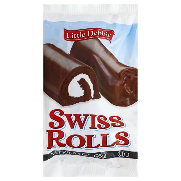 Little Debbie Snack Swiss Rolls Snack Cakes, 3.4 oz - Walmart.com