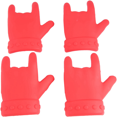 thumbnail image 1 of 4Pcs Kitchen Silicone Pot Clip Lid Lifting Gadget Spoon Holder Steam Releaser Spill-Proof Lid Lifter Utensils Palm Shape, 1 of 5