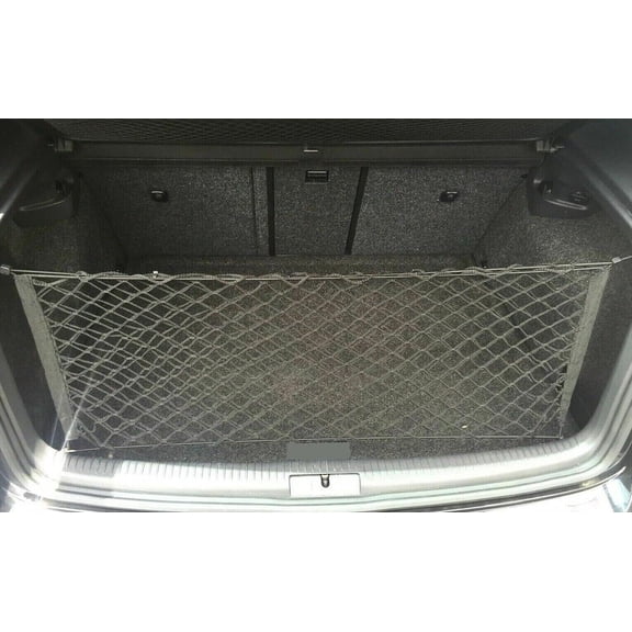 EACCESSORIES EA Rear Trunk Organizer Cargo Net for Kia NIRO 2022-2023 – Envelope Style Cargo Net for SUV – Premium Mesh Elastic Car Trunk Organizer Vehicle Carrier Storage – Compatible with Kia NIRO