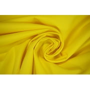 Angle View: Yellow Ballistic 1680D Nylon Fabric 60" Wide Cordura Water Repellent Coated DWR