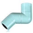 thumbnail image 2 of Faucet del fregadero Adaptador de cabeza ajustable del extensor de 360 ​​grados Cara de lavado de la cara de la cara de la cara de la cara del hotel Home Aplaco del hotel Azul Vogacara HA011494-02B, 2 of 6