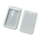 thumbnail image 2 of QPENWEI Paquete de 10 porta credencial de identificación deslizante de color blanco - Estuche protector de plástico rígido vertical para tarjetas de identificación de oficina, escuela, tarjetas de cré, 2 of 5