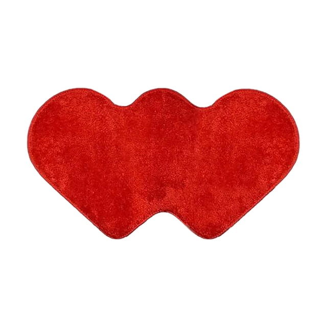 Hearth & Gear Double Floor Mat Valentine's Day Floor Mat Non Floor Mat Valentine's Day Home Floor Mat Newlywed Home Floor Mat Blankets Rug Furry Labor Day Rugs Area Rug Soft Thick Blanket Natural