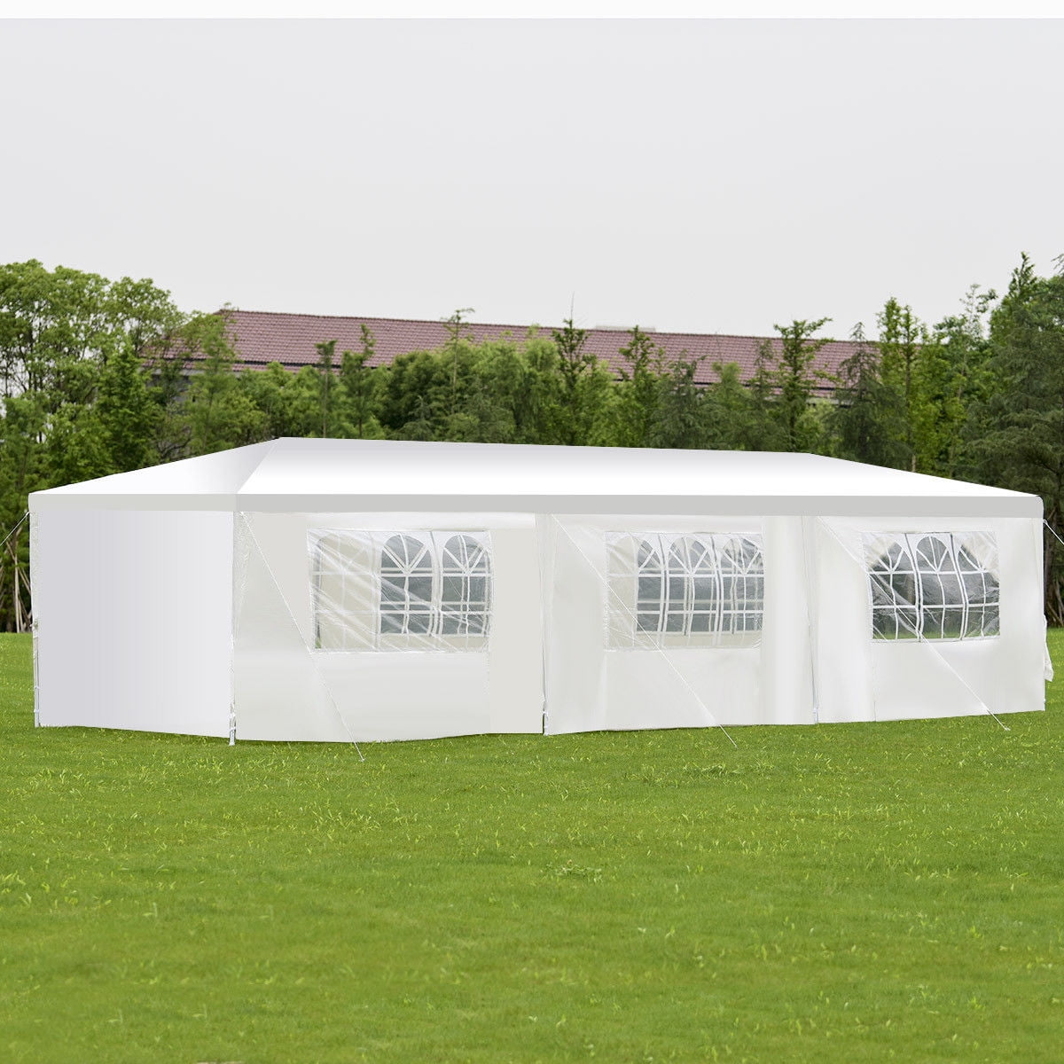 Costway 10'x30' Heavy duty Gazebo Canopy Outdoor Party Wedding Tent