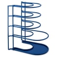 thumbnail image 1 of Cuisinel 12.2 In Heavy Duty Extra Large 5 Pan & Pot Organizer 5 Tier Rack, Blue, 1 of 6