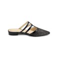 thumbnail image 3 of BLISSFUL STEP Women's Glitter Pointy Toe Flats Mules, 3 of 7