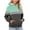 Mint Green, variant on Jalioing Color Block Hoodie for Kids Casual Long Sleeve Pullover Tops Boys Girls Fall Winter Comfy Hooded Sweatshirt