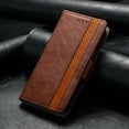 thumbnail image 6 of Leather Wallet Phone Case For Motorola G Stylus 5G 2024 Moto G Play Edge 50 Ultra Edge 40 G85 G45 X40 E53 G73 G54 G23 G Power G 5G Quality Leather Phone Case With Card Holder Zipper, 6 of 10