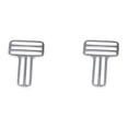 thumbnail image 1 of 2X Sangle Latérale en Acier Inoxydable pour Plongée sous-Marine, Convient pour Sangle de 5cm, Accessoires Durables BCD-Style 4, 1 of 3