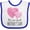 White and Royal, variant on Inktastic It's Our First Mother's Day Cute Hugging Hearts Boys or Girls Baby Bib