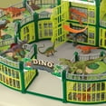 thumbnail image 6 of Eoozwa Dinosaur Castle Building Puzzle Educational Construction Toy Learning Activity Fine Motor Skills Development Reusable Interlocking Blocks, 6 of 9