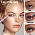 thumbnail image 2 of Brown Eyeliner Pencil for Eyes, Waterproof Smudge-Proof Long, High-Pigment Creamy Smooth Formula, Ideal for Mature Skin, Includes Built-In Sharpener, 2 of 8