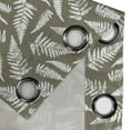 thumbnail image 4 of Ambesonne Grommet Curtain, , 50"x63", Army Green and White, 4 of 5