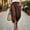Coffee plus size capri pants with pockets a1, variant on Women Plus Size Elastic Waist Capri Pants with Pockets Casual Loose Harem Trousers Solid Travel Vacation Summer Outfits, Green L