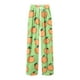 thumbnail image 3 of Pantalones largos para hombre con estampado de cintura elástica y bolsillo con cordón, pantalones largos de poliéster para hombre, 3 of 5