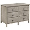 thumbnail image 3 of Home Square 2-Piece Set with 5-Drawer Bedroom Chest & 6-Drawer Dresser, 3 of 7