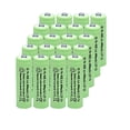 thumbnail image 1 of Batería GLEPOWER AA 600 mAh 1.2 V NiMH recargable 20 piezas, 1 of 7